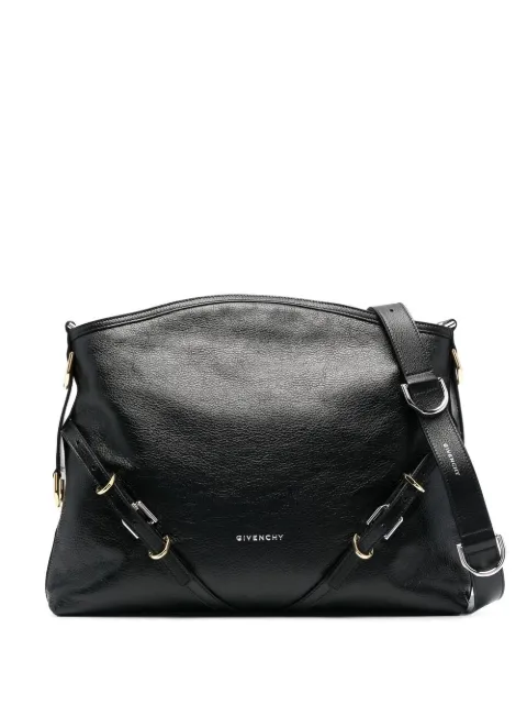 Givenchy grained-leather shoulder bag Black BB50SSB1Q7