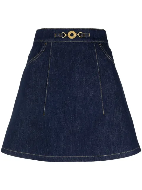 Patou organic-denim A-line miniskirt Blue SK0420008602D
