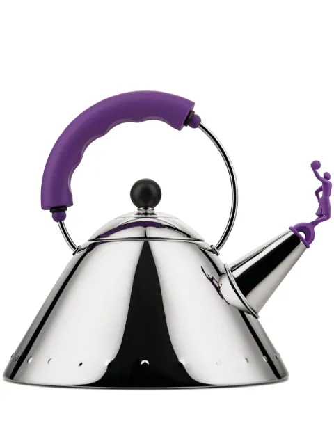 Alessi footbal-player detail kettle Silver 9093VA