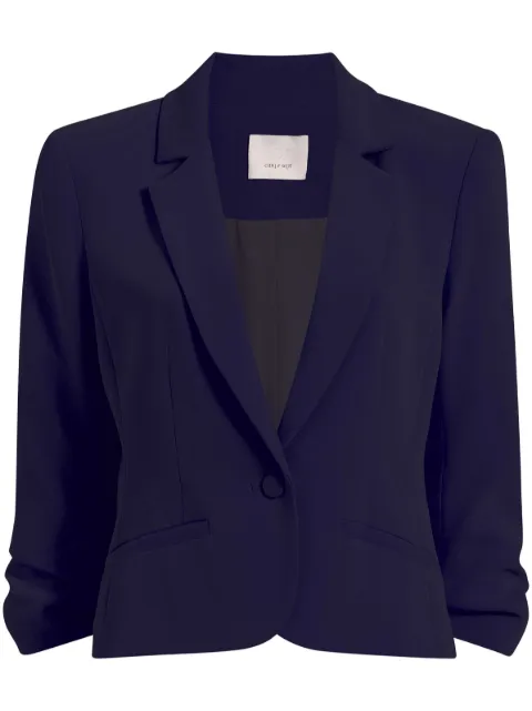 Cinq A Sept three-quarter length sleeved blazer Blue ZJ5751319Z