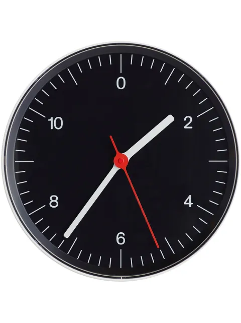 HAY 26.5cm aluminium Wall Clock Black AC464A586