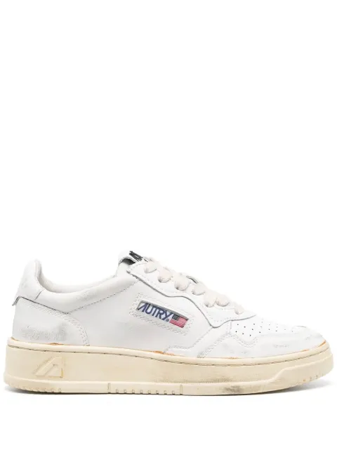Autry branded heel sneakers White AVLWGF15