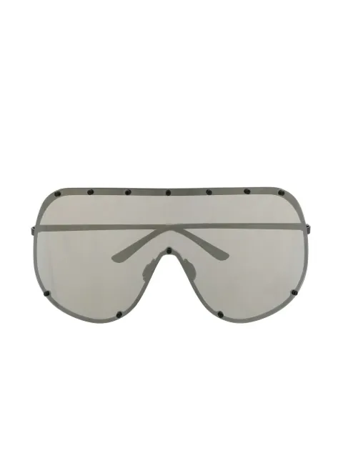 Rick Owens DRKSHDW Shield studded sunglasses Black RG0000006GBLKG