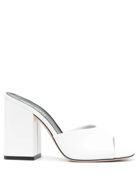 Paris Texas Anja leather sandals White PX729XVN01