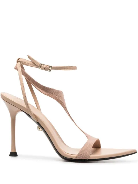 Alevì Jackie T-bar sandals Neutrals L23SC01300823X01