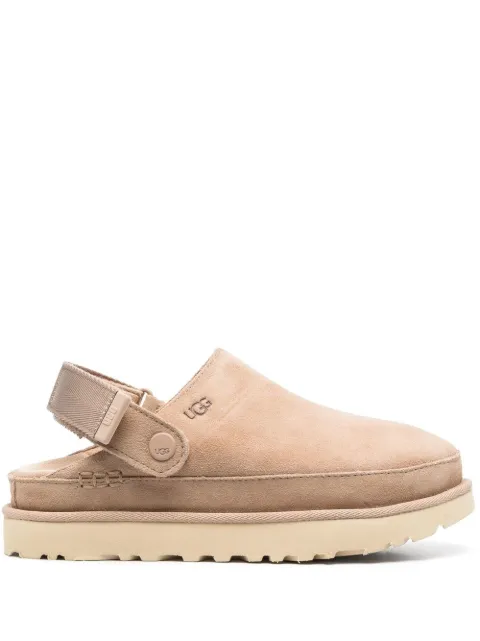 UGG Goldenstar suede flatform clogs Neutrals 1138252