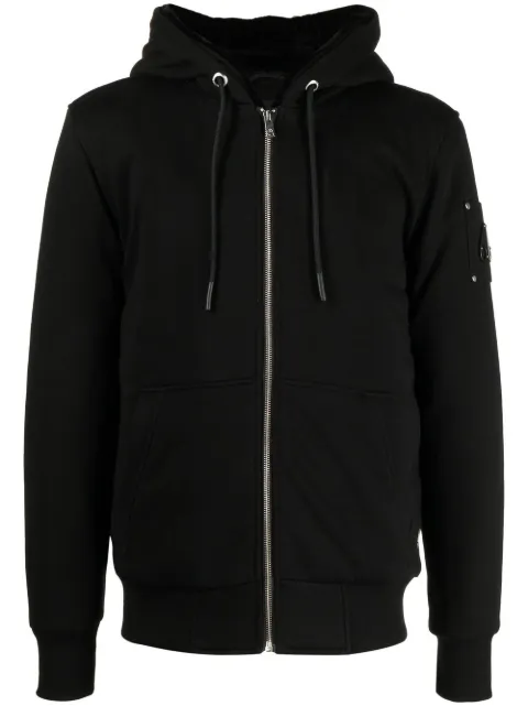 Moose Knuckles Classic Bunny hoodie Black M32MS600