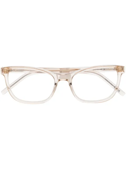 Saint Laurent Eyewear cat-eye glasses Neutrals SLM121