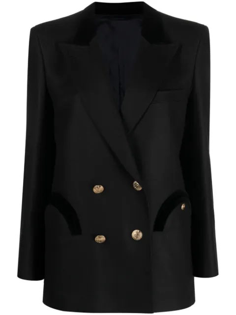 Blazé Milano tailored double-breasted blazer Black END15PLA
