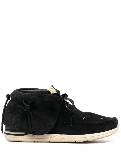 visvim Lhamo Folk suede sneakers Black 0123102002002