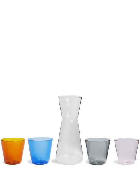 Ichendorf Milano High Rise jug and tumblers set Neutrals 09312119S