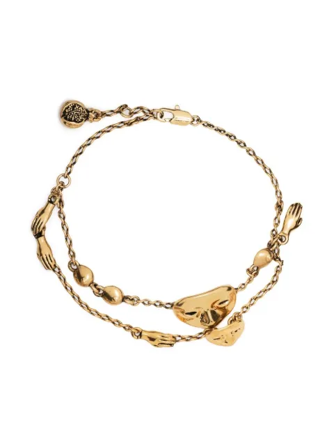 LEMAIRE Estampe chain-link bracelet Gold JW0017LO036