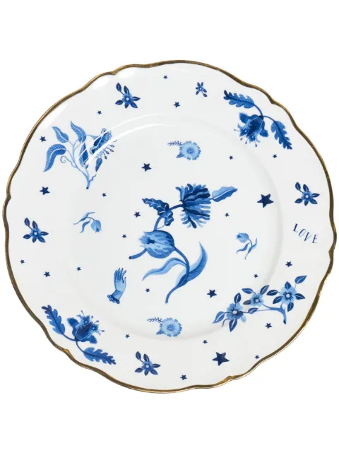 Bitossi Home La Tavola Scomposta floral-print plate (32.5cm) White FTB97