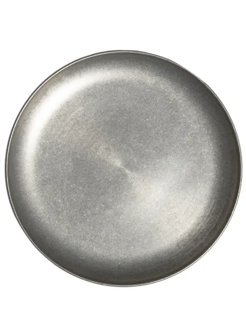 Bitossi Home Intreccio circular-design plate (30cm) Silver FIL121