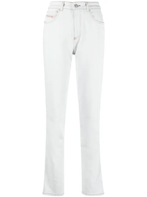 Diesel mid-rise straight-leg jeans Blue A036129C06L