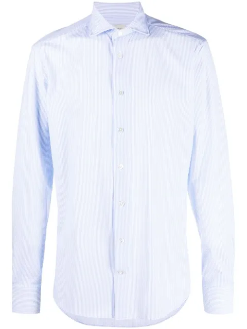 Traiano Milano Traiano Rossini striped shirt Blue T1011311