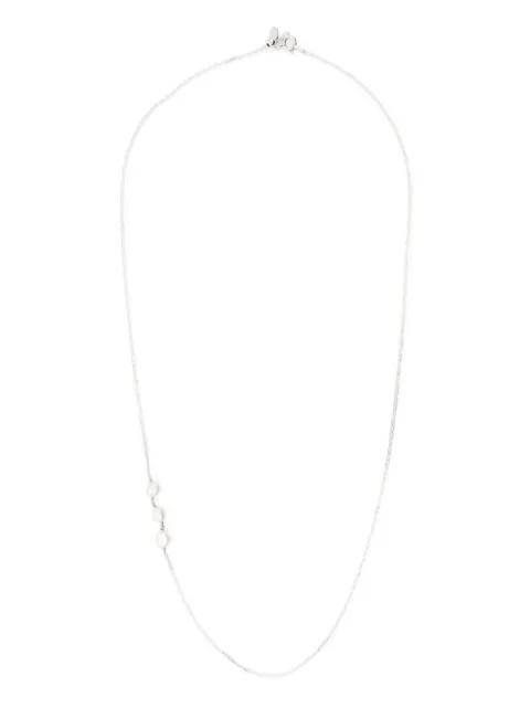 Maria Black sterling silver Tessoro pearl chain necklace Silver 300383AG