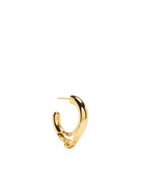 Maria Black sterling silver Flea 15 hoop earring Gold 100962YG15