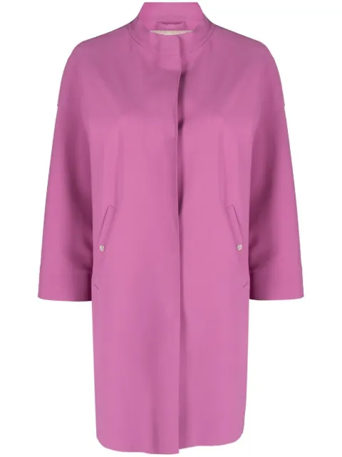 Herno concealed-fastening coat Pink GC000402D13455S