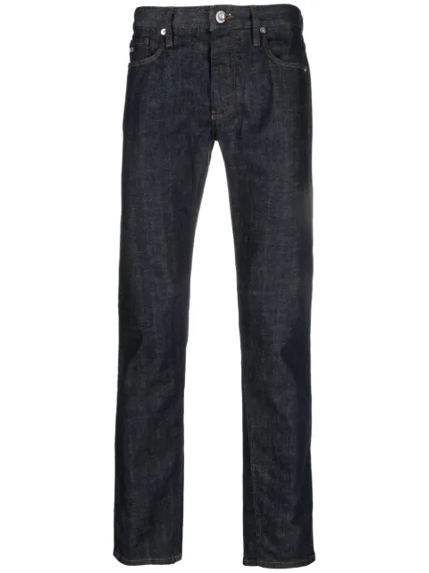 Emporio Armani dark-wash straight-leg jeans Blue 3R1J751D04Z