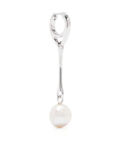 Maria Black Squash pear earring Silver 100974AG