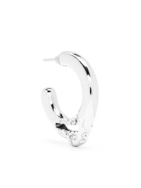 Maria Black Flea 15 hoop earring Silver 100962AG15