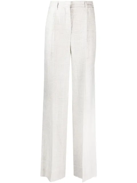 Lorena Antoniazzi tailored straight-leg trousers White P2349PA61A4152