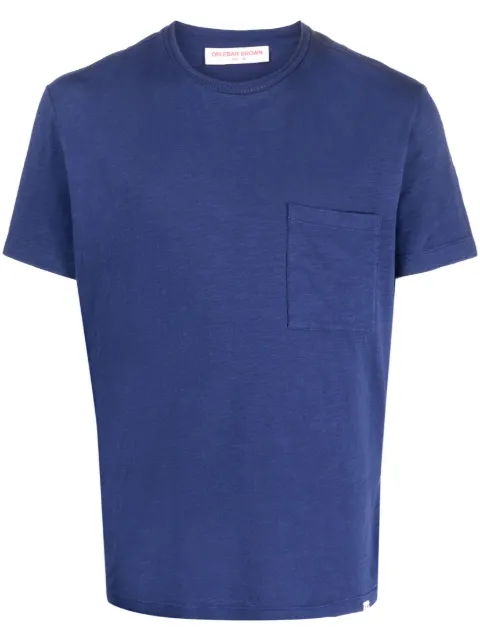 Orlebar Brown short-sleeve polo shirt Blue 277866