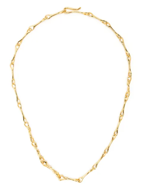 Maria Black sterling silver Dogbane necklace Gold 300483YG