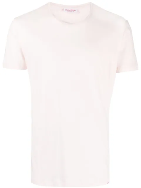 Orlebar Brown short-sleeve cotton T-shirt Pink 277871