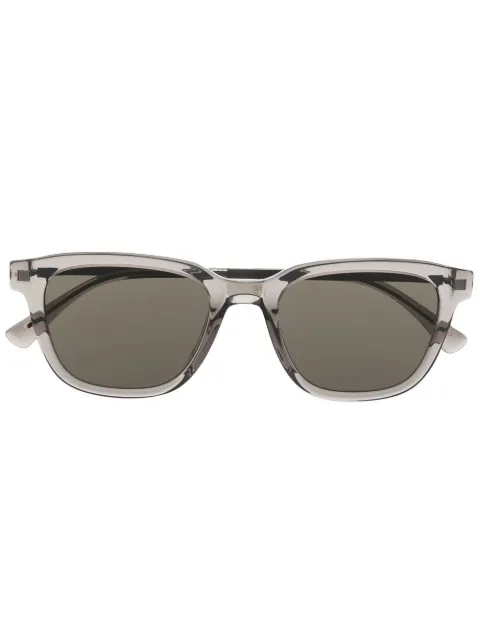 Mykita transparent square-frame sunglasses Grey HOLMC153CLEARASHGRAPHITE