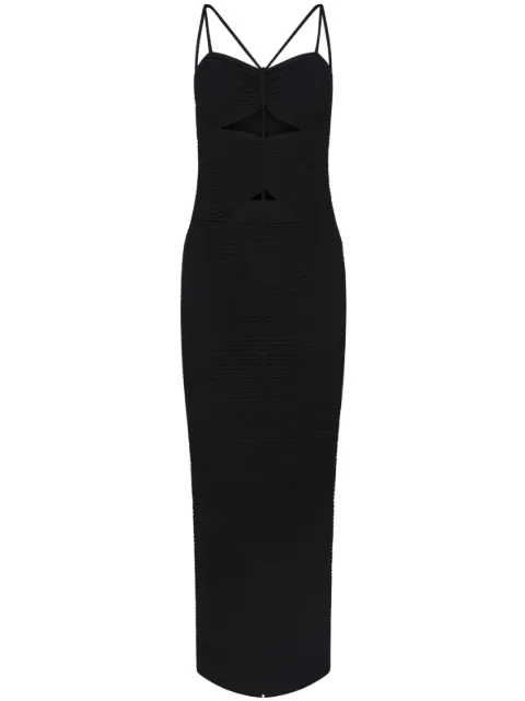 Altuzarra Suberi cut-out ribbed dress S2238308KYS010000001BLACK