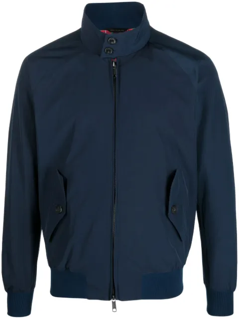 Baracuta funnel-neck raglan-sleeve jacket Blue BRCPS0001BCNY1