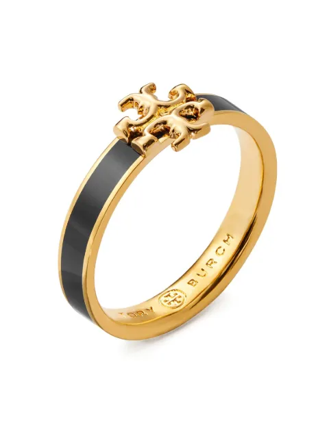 Tory Burch Kira enamel ring Black 143760
