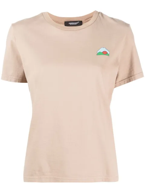 Undercover graphic-print cotton T-shirt Neutrals UC1C1891