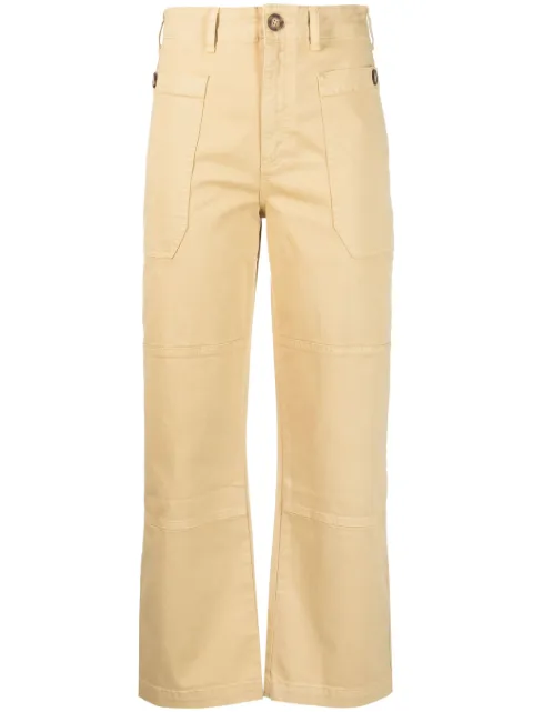 FRAME straight-leg utility trousers Neutrals OPUPT328