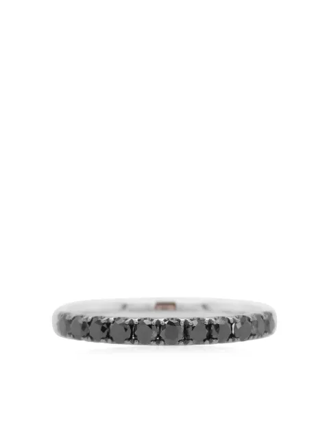 HYT Jewelry 18kt white gold diamond ring Silver R901HR