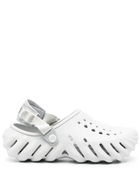 Crocs cut out-detail chunky sandals Grey 207937