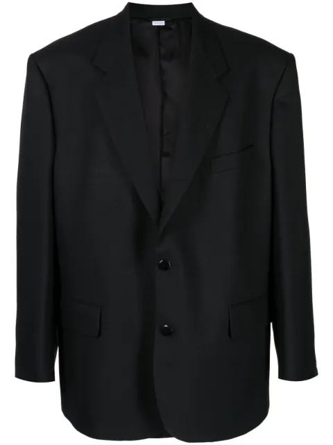 Random Identities long-sleeved oversized blazer Black T2322FBP00001