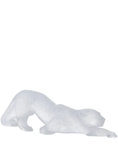 Lalique Zeila Panther crystal sculpture White 1165200