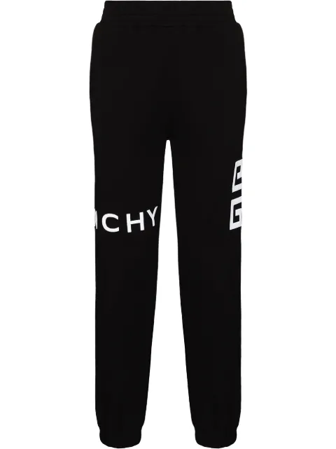 Givenchy 4G logo-print track pants Black BM50WB3Y6U