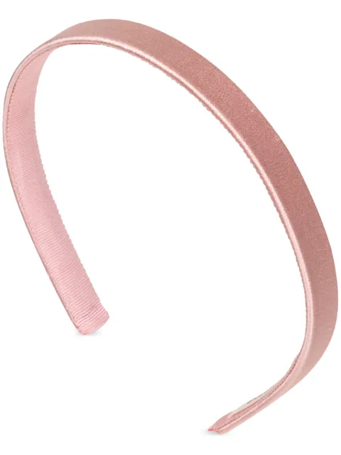 Jennifer Behr Lucy silk headband Pink 15BA5PEONY