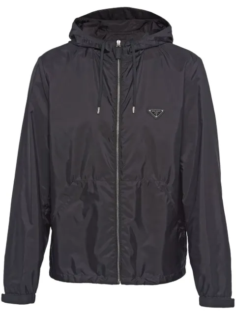 Prada Re-Nylon hooded jacket Black SGC220SOOO1WQ9