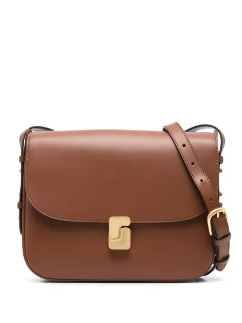Soeur leather shoulder bag Brown SEM1115