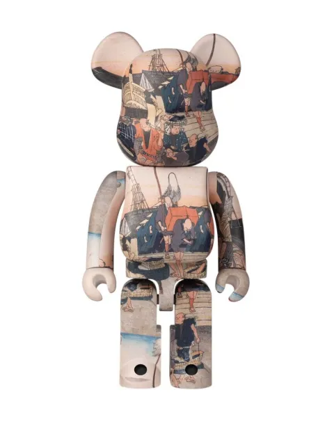 MEDICOM TOY x Utagawa Hiroshige 53 Stations Of Tokaido BE@RBRICK 1000% figure Neutrals MEDI0138