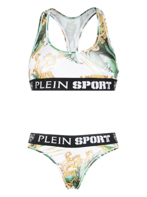 Plein Sport logo-underband lingerie set Green PACCWJU0026SJY001N