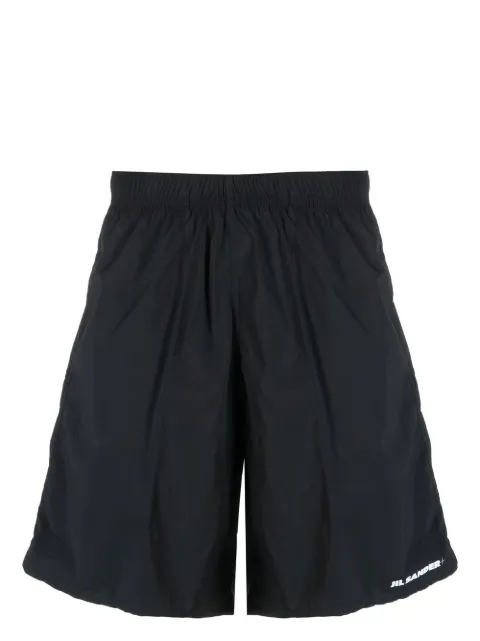 Jil Sander embroidered-logo swim shorts Black J47SP0103J20006001