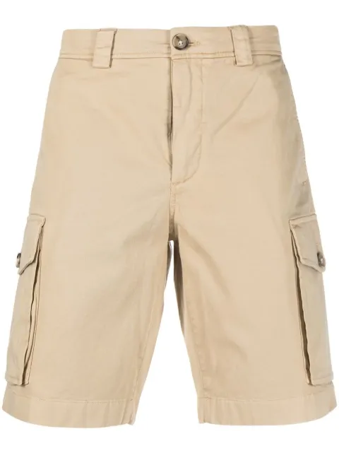 Woolrich straight-leg cotton shorts Neutrals CFWOSH0039MRUT3343