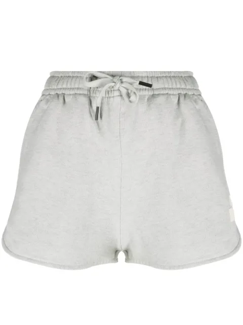 MARANT ÉTOILE Mifa logo-print track shorts Blue SH0022FAA1M07E