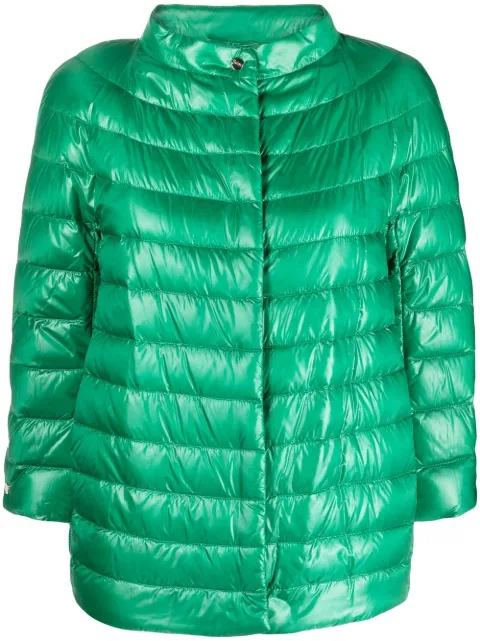 Herno quilted padded jacket Green PI001650D12017